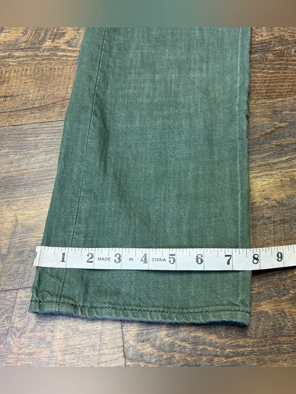 Levi’s 501 Jeans Mens 32x34 (32) White Oak Cone Denim Green Retro